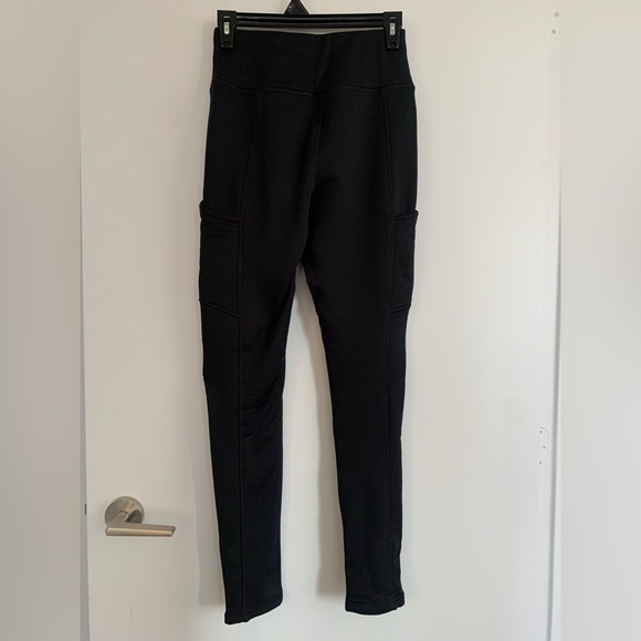 Joe Fresh Active Black Thick Leggings (Size: S) - Picture 3 of 10